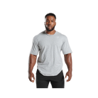 Gymshark Power T-Shirt Oversized Fit Light Grey Core Marl