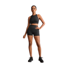 Nike X Skims Matte Women's High-Waisted 3" Boyshorts Obsidian