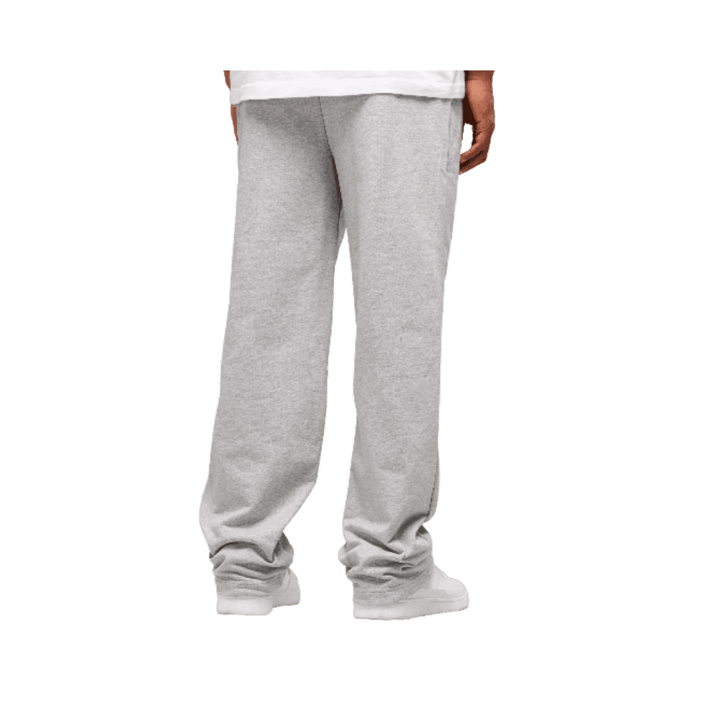 Gymshark Rest Day Essentials Straight Leg Joggers Light Grey Marl