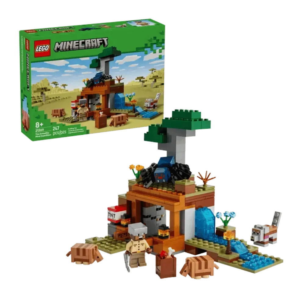 Lego Minecraft The Armadillo Mine Expedition