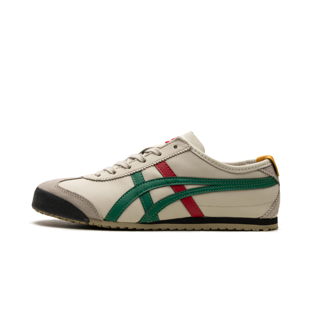 Onitsuka Tiger Mexico 66 Birch Green Red Yellow