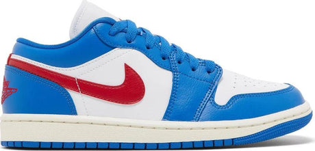 Air Jordan 1 Low 'Sport Blue Gym Red' - dawntown