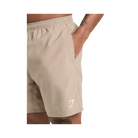 Gymshark Arrival 7" Shorts Cement Brown