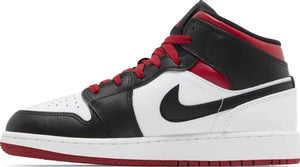 Air Jordan 1 Mid "Gym Red Black Toe"