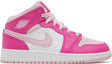 Air Jordan 1 Mid Fierce Pink GS - dawntown