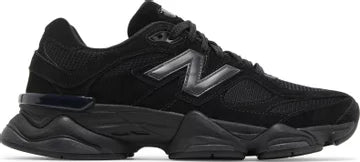 New Balance 9060 "Triple Black Suede"