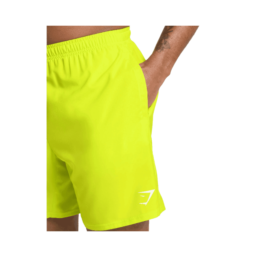 Gymshark Arrival 7" Shorts Shock Green