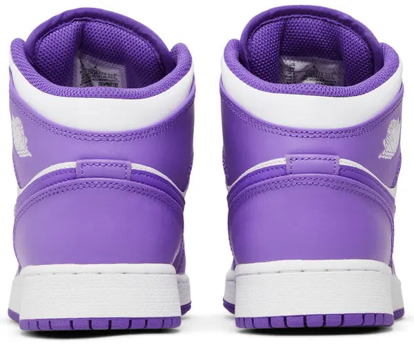 Air Jordan 1 Mid GS 'Purple Venom'