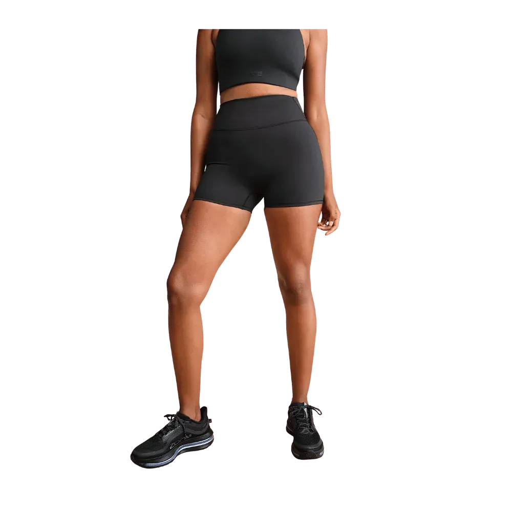 Nike X Skims Matte Women's High-Waisted 3" Boyshorts Obsidian