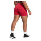 Gymshark Gains Seamless Washed Shorts Carmine Red