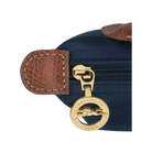 Longchamp Le Pliage Original Pouch with handle Navy - Recycled canvas