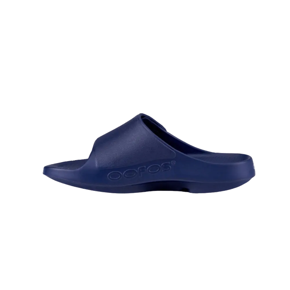 Oofos OOahh Sport Flex Sandal Navy