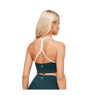 Gymshark Piping Sports Bra Deep Petrol Blue
