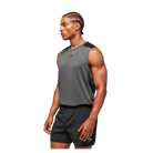 Gymshark Arrival Block Tank Regular Fit Dark Grey