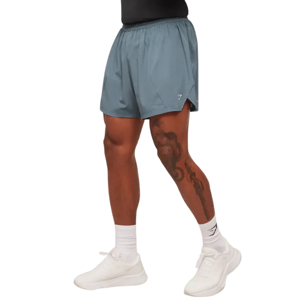 Gymshark Running Short 5" Iron Blue