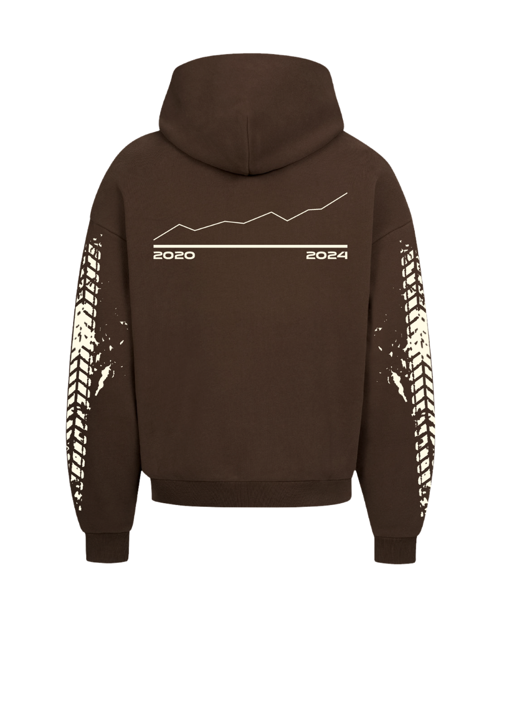 EVEMEN DRIFT HOODIE - BROWN