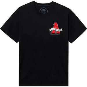 Anti Social Social Club x 2 Tone Easy A Tee 'Black' - dawntown