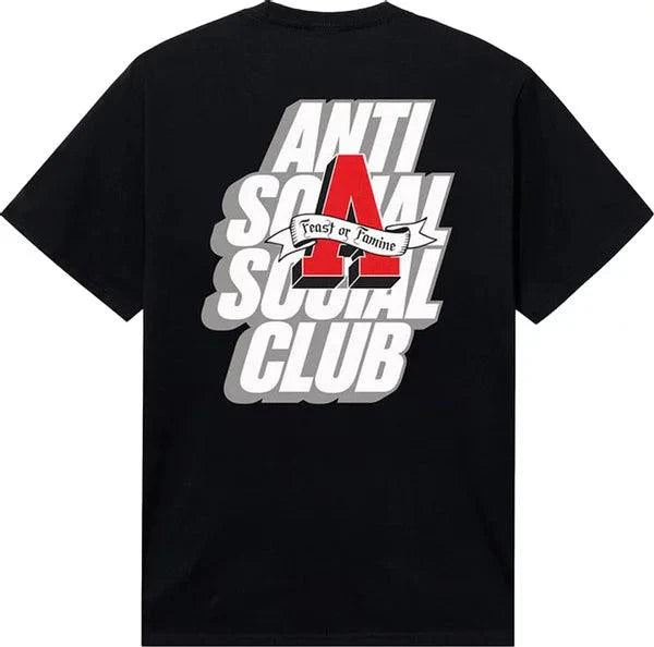 Anti Social Social Club x 2 Tone Easy A Tee 'Black' - dawntown