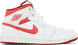 Air Jordan 1 Mid SE "White Dune Red" - dawntown