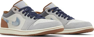 Air Jordan 1 Low SE 'Repaired Denim Swoosh'