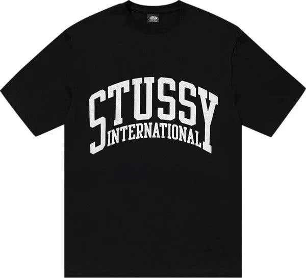 Stussy International Tee Pigment Dyed "Black" - dawntown