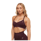 Gymshark Adapt Animal Seamless Sports Bra Cherry Purple/Reset Pink
