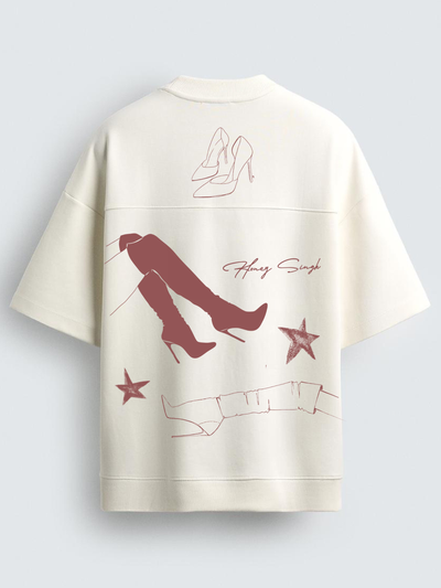 HIGH HEELS "YO YO HONEY SINGH" RIBBED T-SHIRT