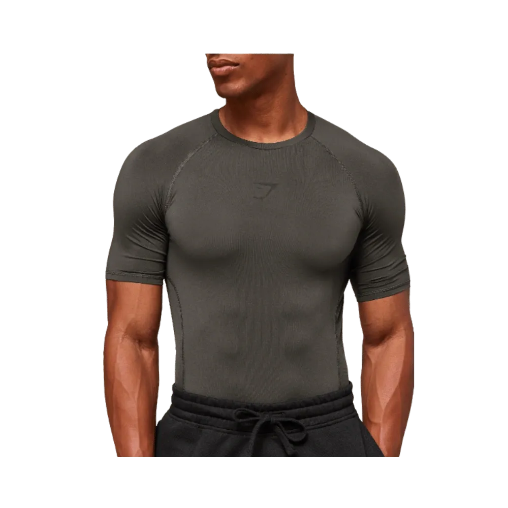 Gymshark Element Baselayer T-Shirt Strength Green