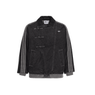 adidas CTT Oversized Chinese Track Top 3.0 Jacket Medium Black Denim