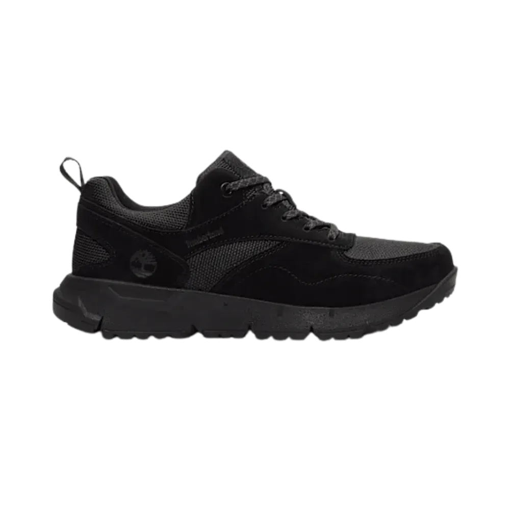 Timberland Voyager Park Low Lace-Up Sneaker Black Mesh Men'S