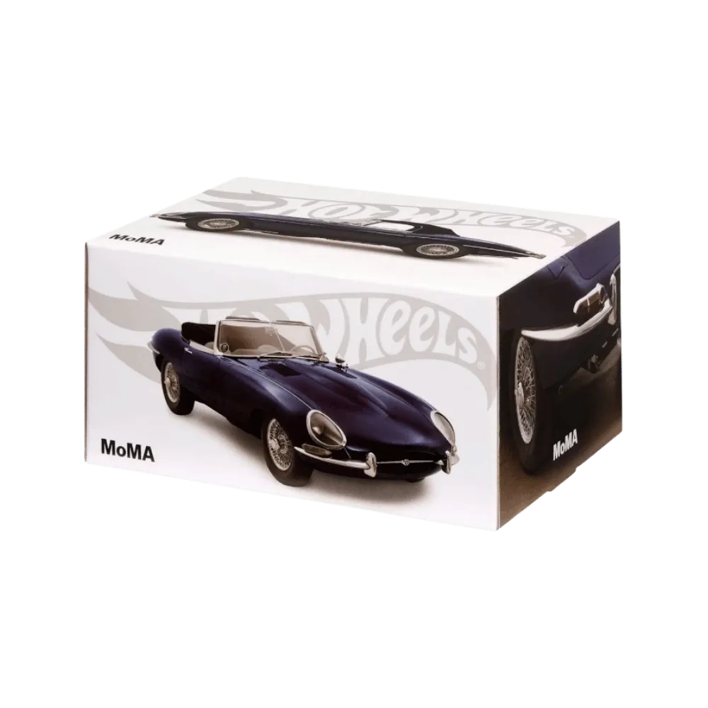 Hot Wheels x MoMA Jaguar E-Type Roadster