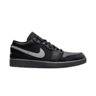 Jordan 1 Low Black White Dark Smoke Grey (Reflective Swoosh)
