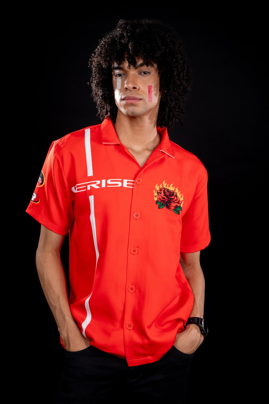 REDLINE RUSH BOWLING SHIRT