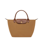 Longchamp Le Pliage Original S Handbag Fawn - Recycled canvas