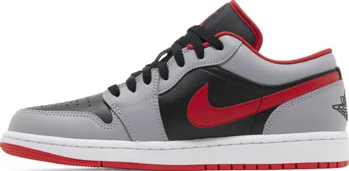 Air Jordan 1 Low "Cement Fire Red"