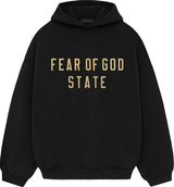 Fear of God Essentials Fleece Hoodie Black