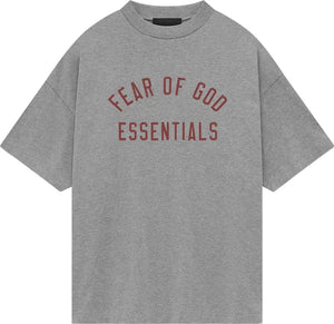 Fear of God Essentials Jersey Crewneck Tee Dark Heather