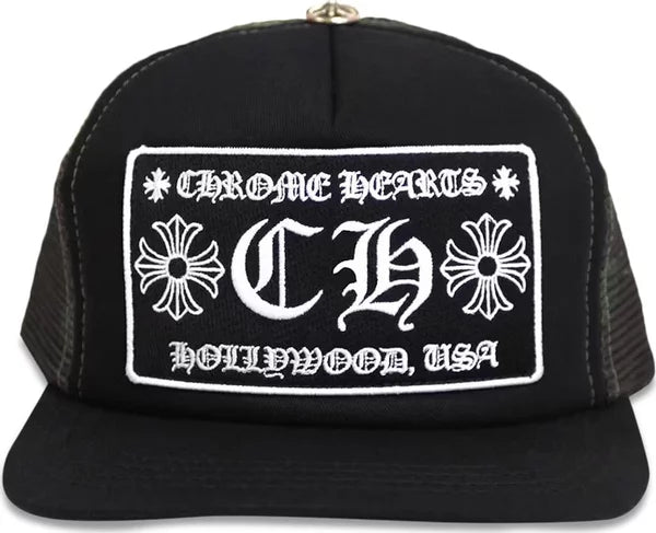 Chrome Hearts CH Hollywood Trucker Hat