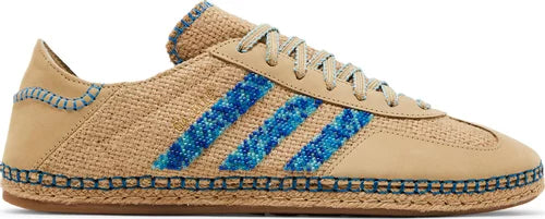 adidas x CLOT Gazelle 'Linen Khaki Blue Bird'