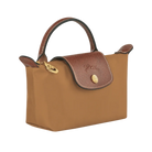 Longchamp Le Pliage Original Pouch with handle Fawn - Recycled canvas