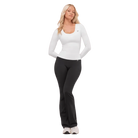 Gymshark Twist Back Long Sleeve Top White