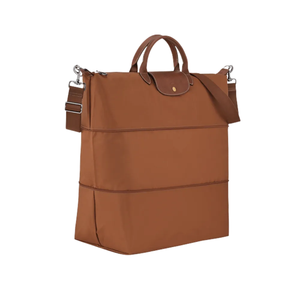 Longchamp Le Pliage Original Travel bag expandable Cognac - Recycled canvas
