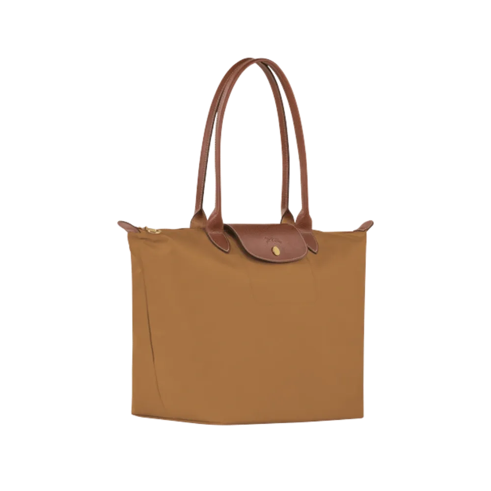 Longchamp Le Pliage Original L Tote bag Fawn - Recycled canvas