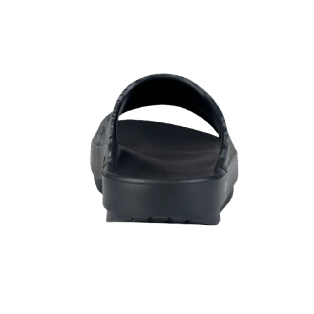 Oofos OOahh Sport Slide Sandal Black Water Camo