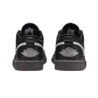 Jordan 1 Low Black White Dark Smoke Grey (Reflective Swoosh)