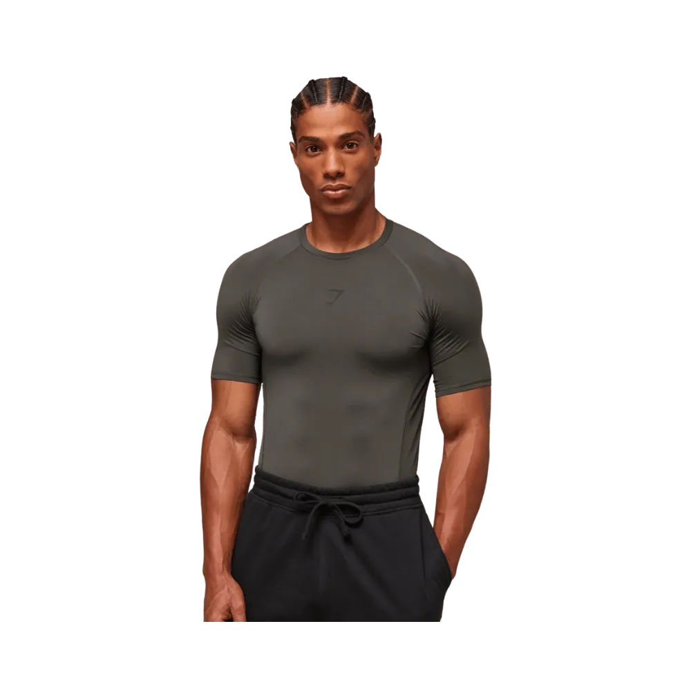 Gymshark Element Baselayer T-Shirt Strength Green