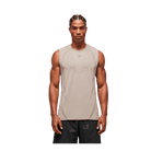 Gymshark Apex Seamless Tank Slim Fit Mushroom Grey/Pitch Grey