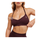 Gymshark Adapt Animal Seamless Sports Bra Cherry Purple/Reset Pink
