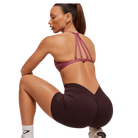 Gymshark Lifting Dipped Waistband Short Cherry Purple