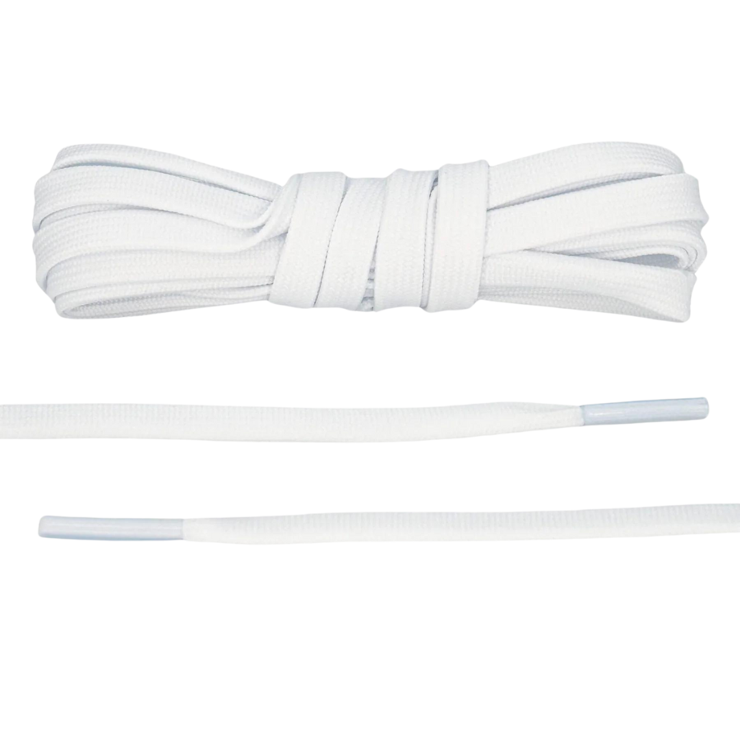 Classic White Flat Laces | Jordan Laces, Nike Laces, Air Force 1 Laces